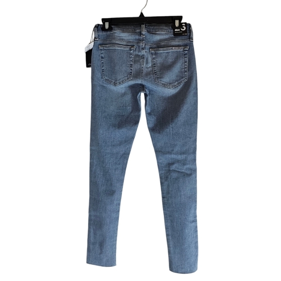 Joe's Jeans Skinny Ankle High Rise Distressed Blue Jeans 26 NWT - Picture 2 of 8